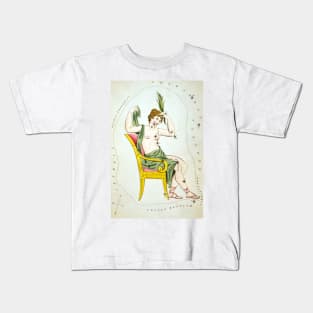 Cassiopeia constellation Kids T-Shirt